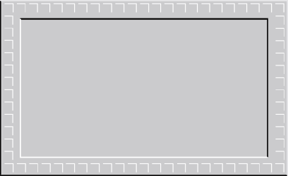 Square Borders and Frames Clipart - Stylish Square Design Elements