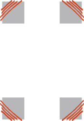 Cross with Three Arrows Clipart - Symbol of Direction and Guidance