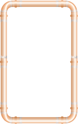 Pipe Clipart Illustration for Business Borders  Versatile SVG Design