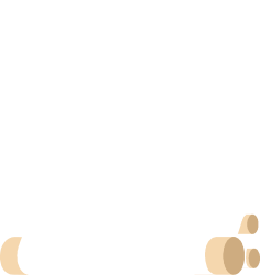 Elegant Brown Borders for Business Clipart - Blank Paper Design