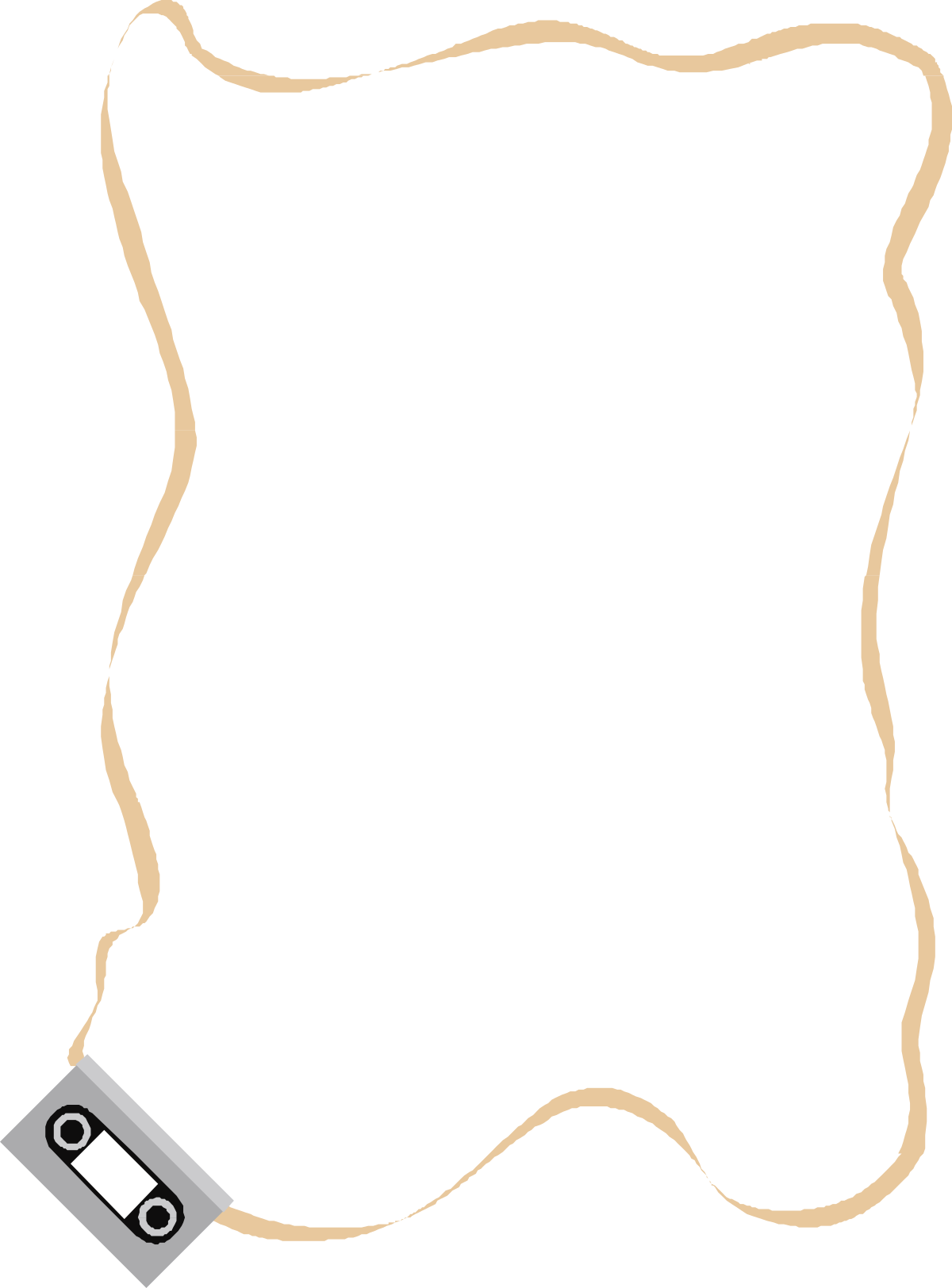 Borders and Leisure: Decorative Scroll Clipart for Creative Projects