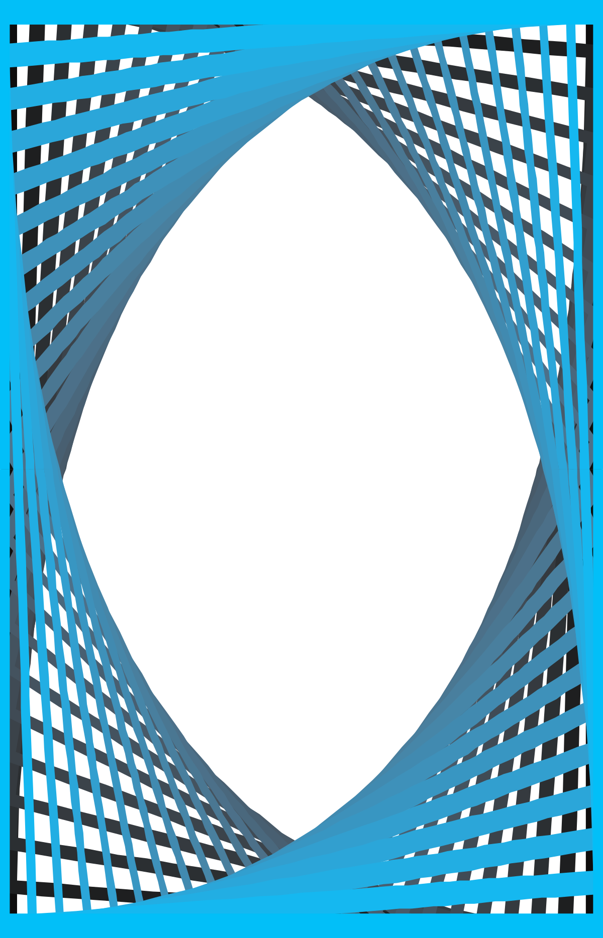 a blue square frame with a black background clip art png transparent Elegant Blue Square Frame on Black Background Clipart