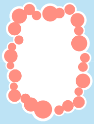 Circle of Pink Hearts Clipart - Charming Borders for Various Designs