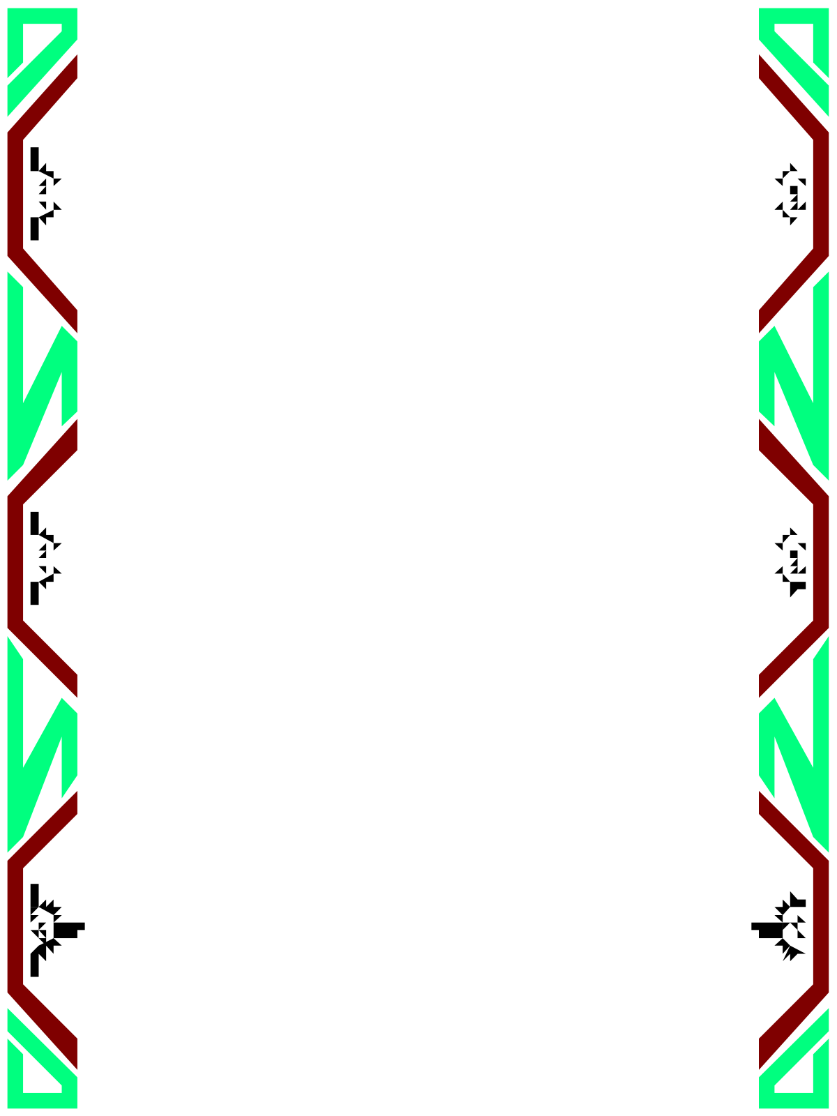 a green and red frame with arrows clip art png transparent Green and Red Frame with Arrows Clipart - Versatile Borders for Creative Projects