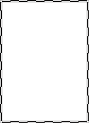 Elegant White Border Clipart - Square Frame Design for Creative Projects