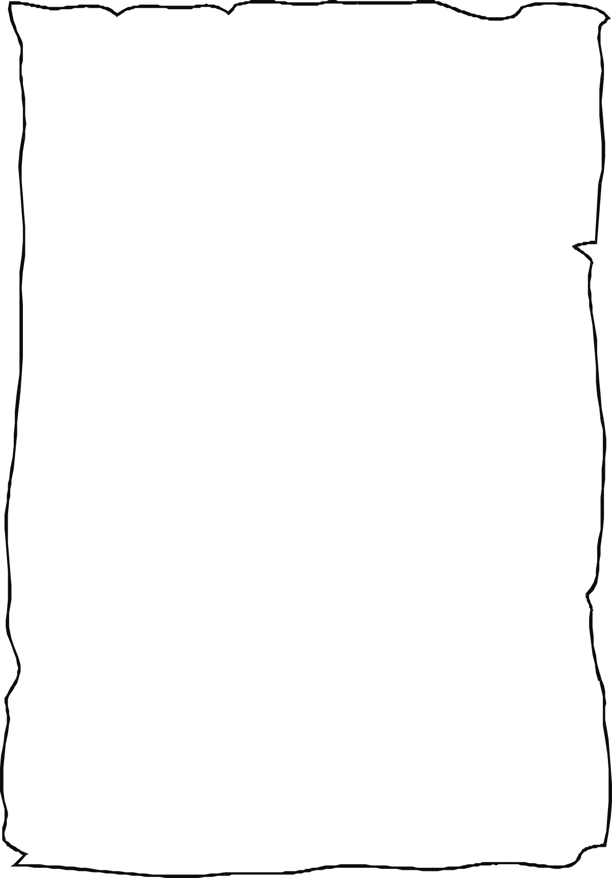 Blank Paper Clipart - Versatile Borders and Miscellaneous Designs