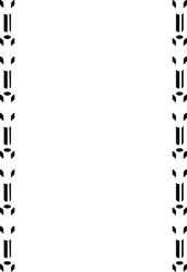 Black and White Frame Clipart with Elegant Patterns