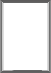 Black Square Frame with White Border Clipart - Elegant Design for Any Project