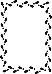 Black and White Heart Frame Clipart - Elegant Square Borders for Creative Designs