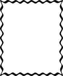 Black and White Square Frame Clipart - Stylish Borders for Your Designs