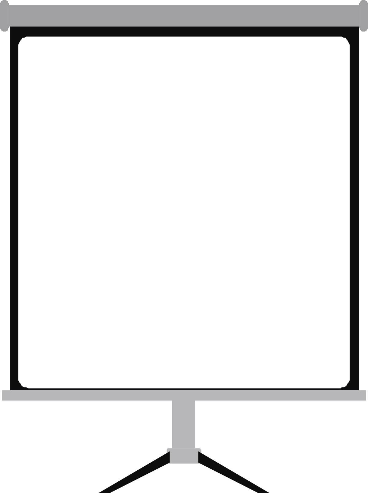 a computer monitor with a white screen clip art png transparent Computer Monitor with White Screen Clipart for Business Borders