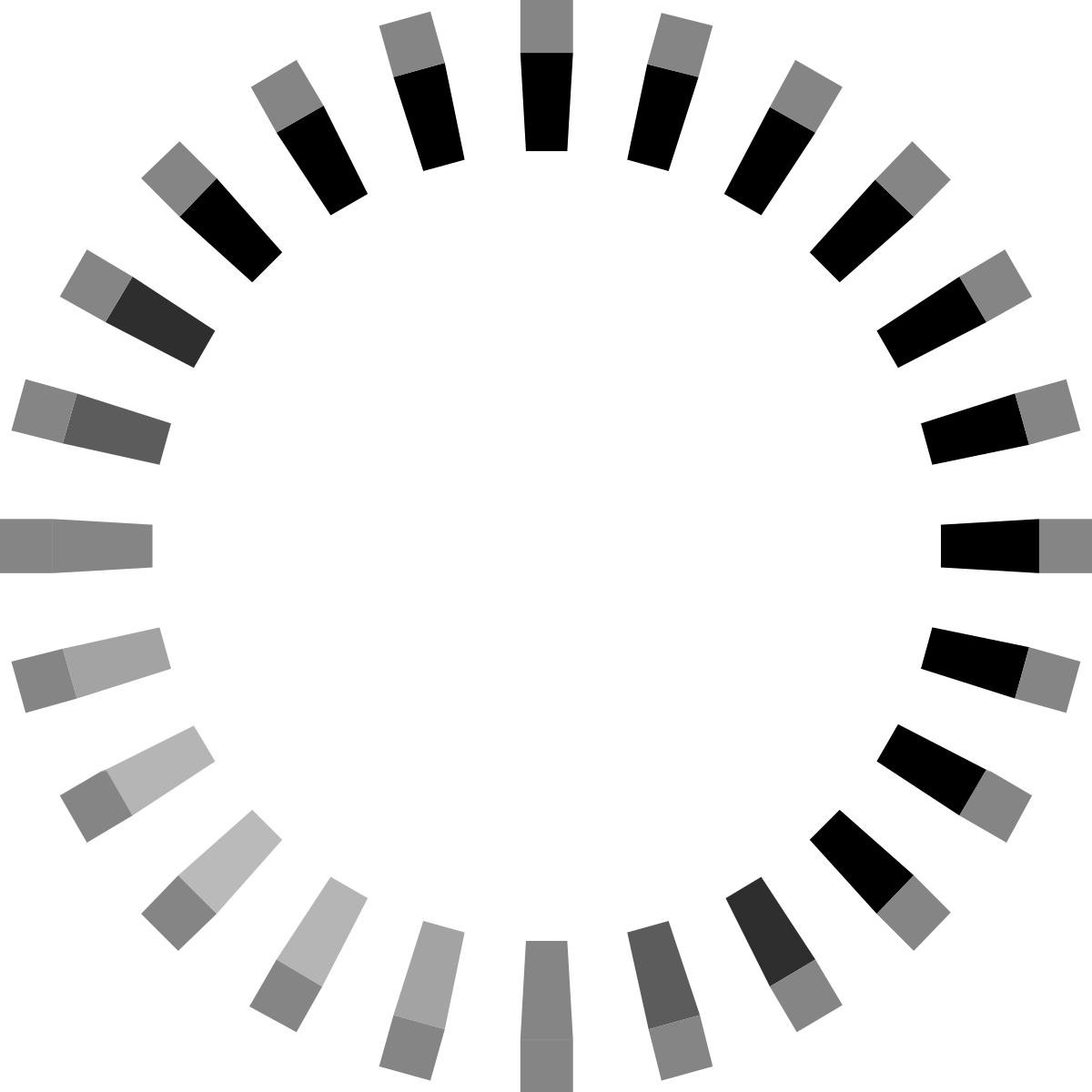 Black Background Circle Clipart - Stylish Borders for Creative Designs