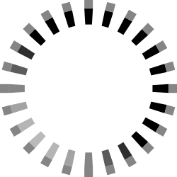 Black Background Circle Clipart - Stylish Borders for Creative Designs