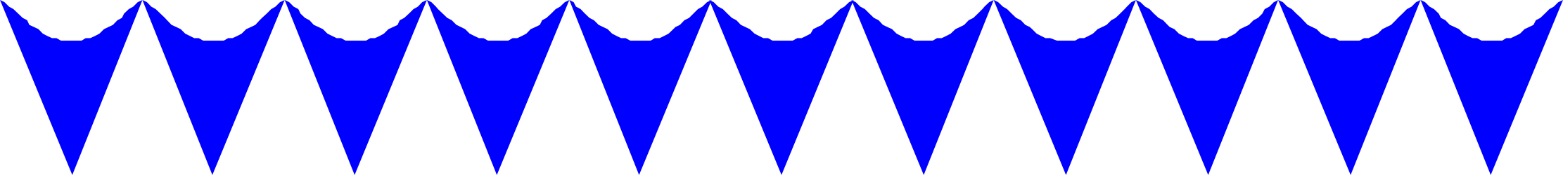 Blue and Black Lines Clipart - Abstract Borders and Bars