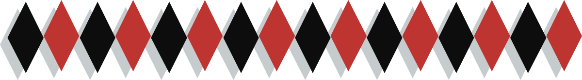 Black and Red Striped Pattern Clipart | Bold Borders and Bars Design
