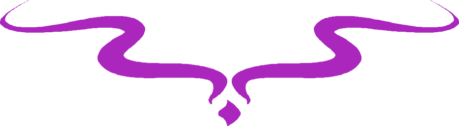 Purple Snake Clipart on Black Background - Ideal for Borders and Bars