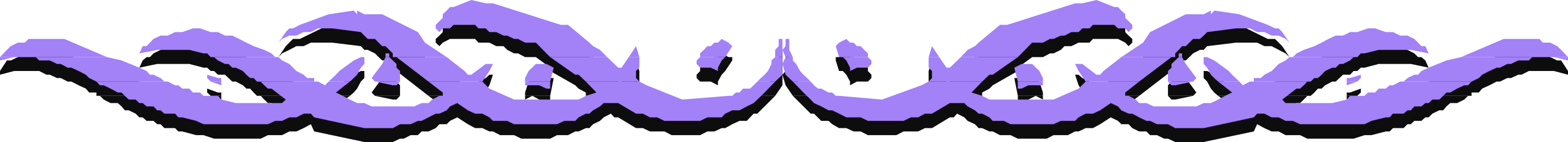 Purple and Black Background Clipart - Stylish Borders and Bars Design