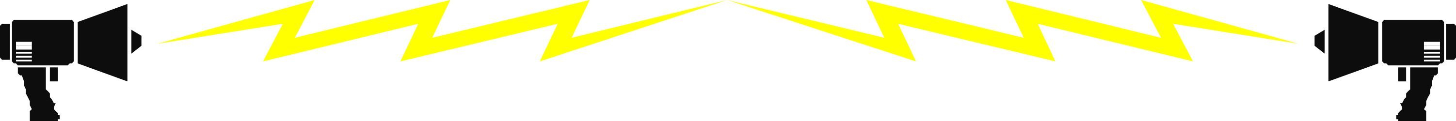 Lightning Car Clipart - Yellow Sports Car with Lightning Design