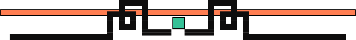a black and orange logo with a green arrow clip art png transparent Black and Orange Logo with Green Arrow Clipart Design