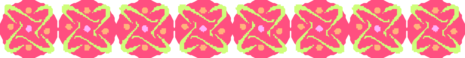 Pink and Green Striped Pattern Clipart - Vibrant Borders and Bars