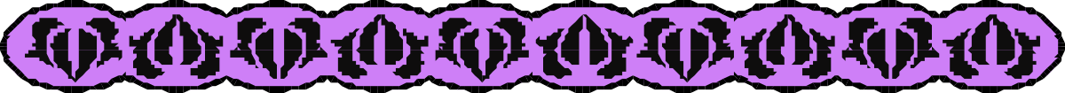 Purple and Black Patterned Borders and Bars Clipart for Creative Projects
