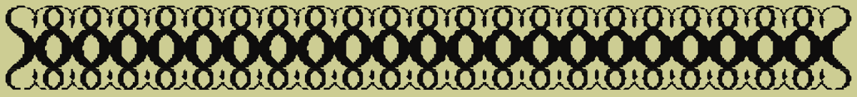 Black and White Pattern with Green Background Clipart - Borders and Bars Design