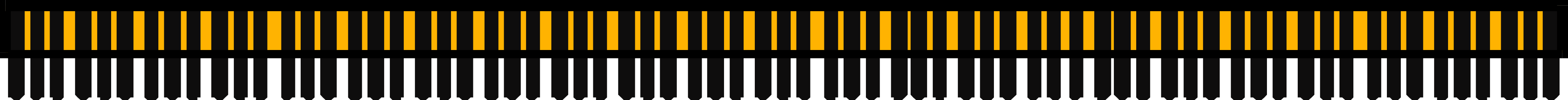 Barcode Clipart with Yellow Stripe - Creative Borders and Bars Design