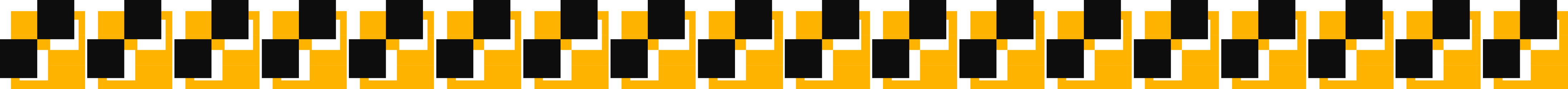 Piano Keyboard Clipart with Striking Yellow and Black Background