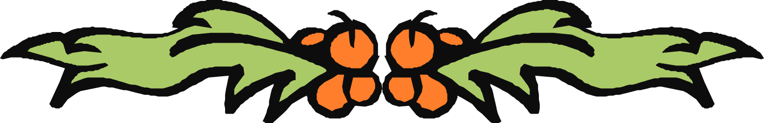 Green and Orange Butterfly Clipart with Black Wings - Beautiful Nature Illustration