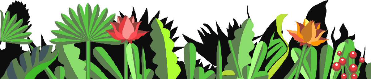 a bunch of flowers in the grass clip art png transparent Vibrant Flower Bunch in Grass Clipart - Ideal for Nature Designs