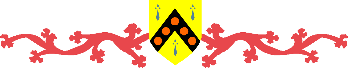 Vibrant Yellow and Red Logo with Black Background Clipart