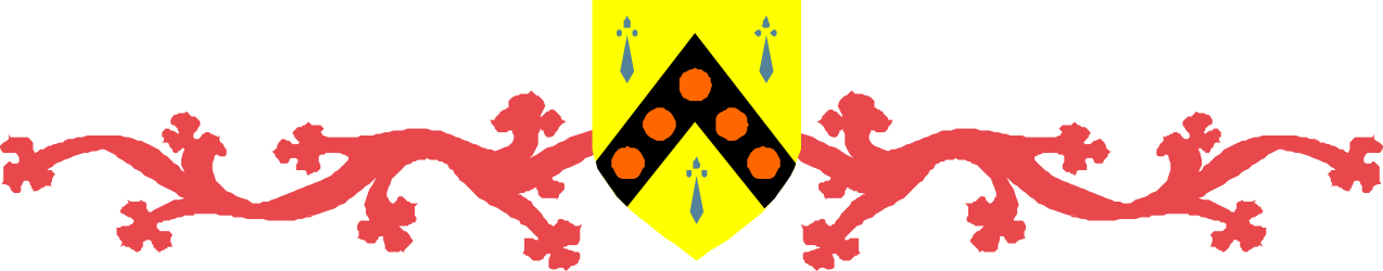Vibrant Yellow and Red Logo with Black Background Clipart