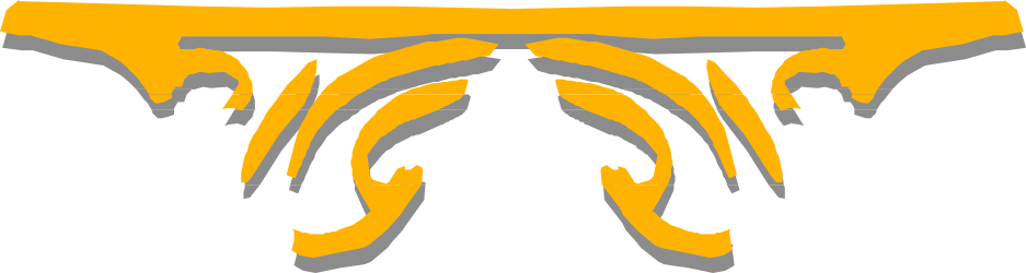Yellow and Gray Logo with Black Outline Clipart - Modern Design Elements
