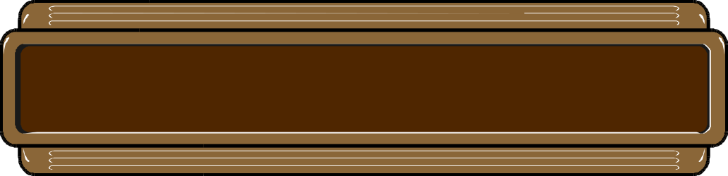 Brown Book with Blank Page Clipart - Versatile Borders and Bars Design