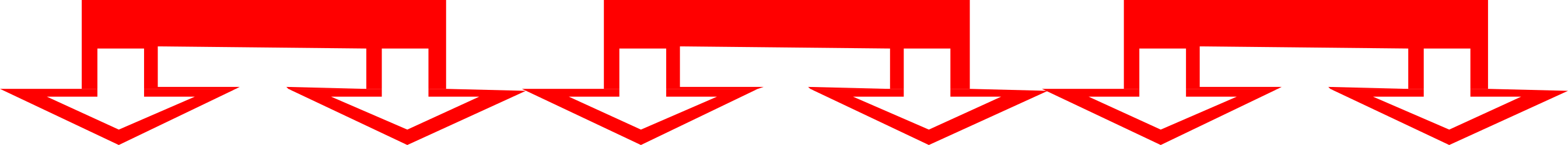 Red and Black Squares Clipart - Stylish Borders and Bars Design