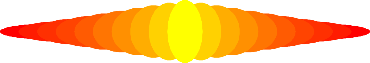 Vibrant Yellow and Red Flame Clipart for Creative Designs