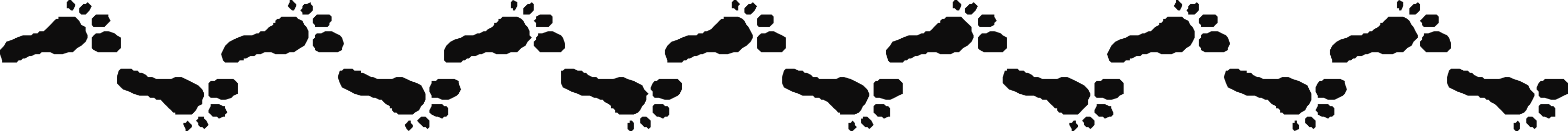 Black and White Pattern with Borders and Bars - Clipart Design