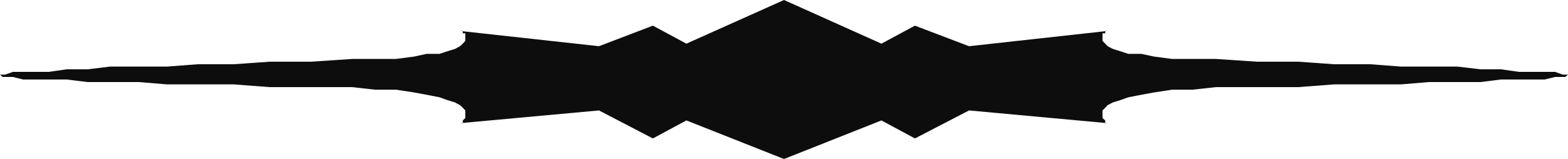 Star Clipart: Elegant Black and White Borders and Bars Design