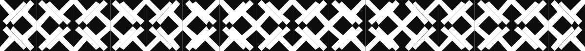 Black and White Abstract Pattern Clipart: Unique Borders and Bars Design