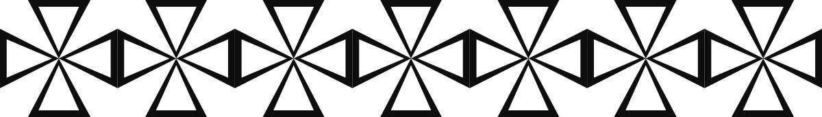 Black and White Diagonal Borders and Bars Clipart Pattern