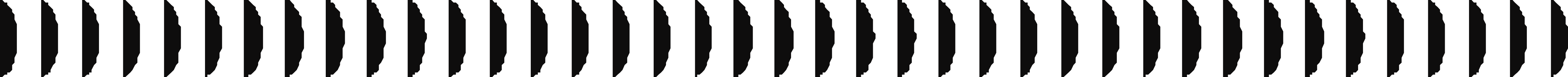 Vertical Stripe Pattern Clipart on Black Background - Stylish Borders and Bars
