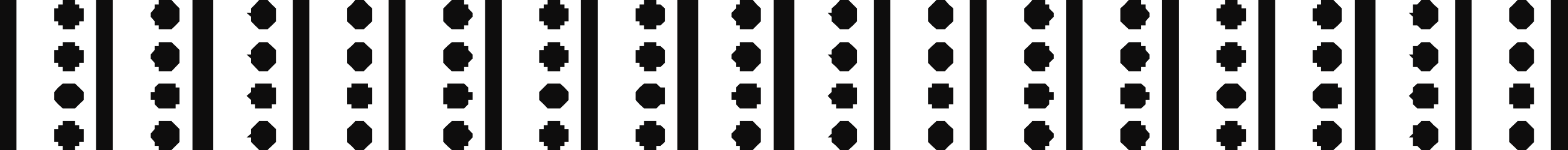 Black and White Striped Pattern Clipart - Versatile Borders and Bars Design