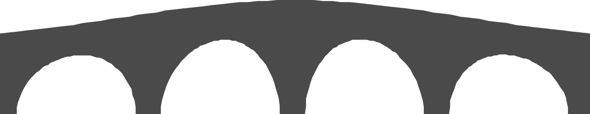 Tent Silhouette Clipart - Black and White Outdoor Adventure Graphics