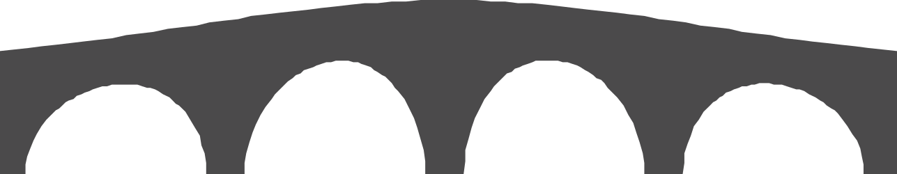 Tent Silhouette Clipart - Black and White Outdoor Adventure Graphics