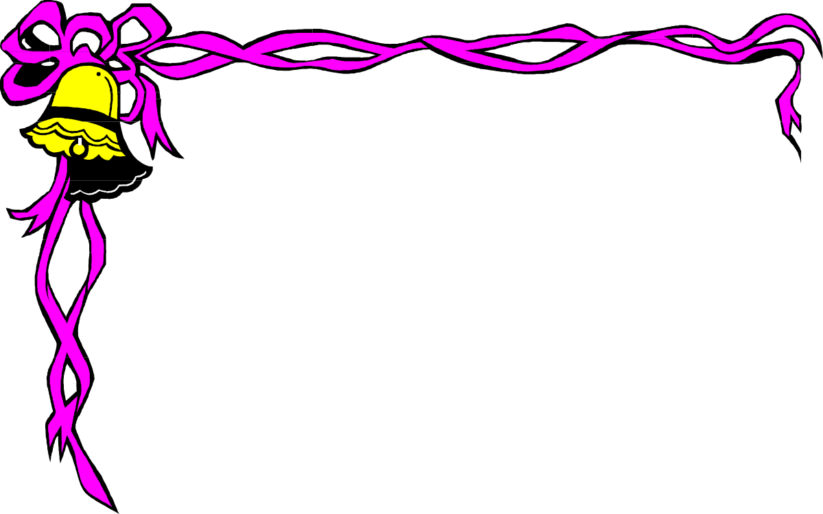 a pink ribbon with a bow on it clip art png transparent Pink Ribbon Bow Clipart - Elegant Borders and Corners Design