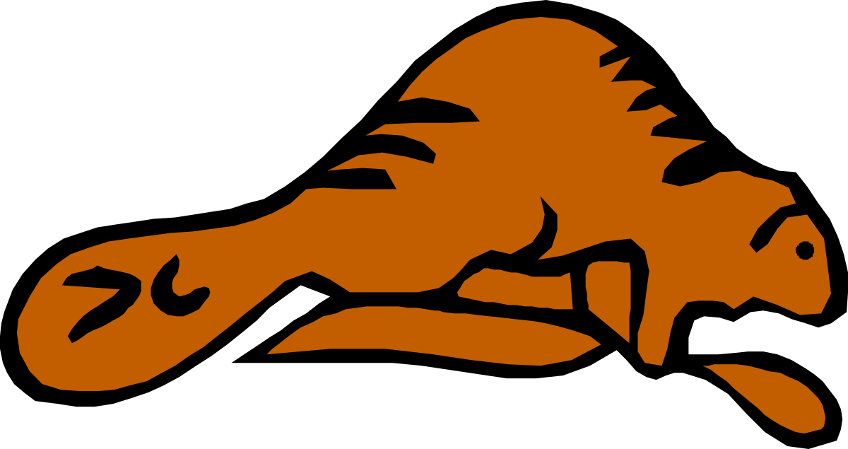 Silhouette of a Man Riding a Motorcycle - Dynamic Clipart Design