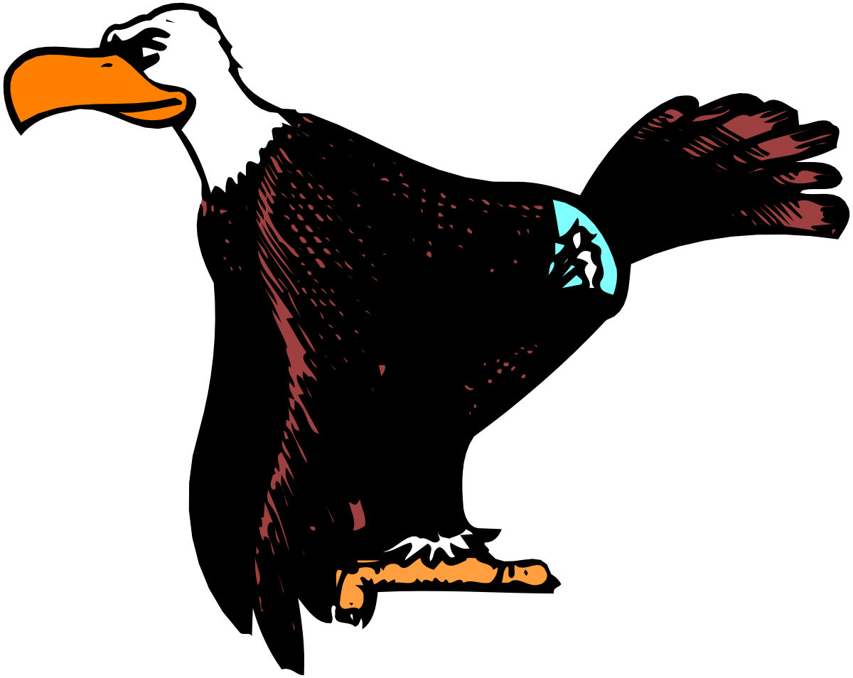 Large Beak Bird Clipart for Creative Projects