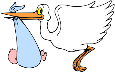 Stork Clipart: Elegant Storks for Creative Projects