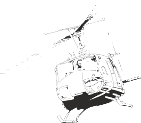 Helicopter Clipart: Dynamic Helicopter Illustration for Various Uses