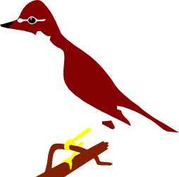 Bird Sitting on a Branch - Stunning Clipart for Nature Lovers
